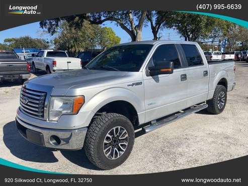 2011 Ford F150 SuperCrew Cab XLT Pickup 4D 5 1/2 ft for sale in Longwood , FL
