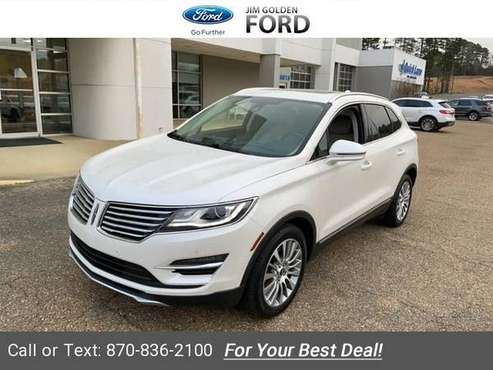 2017 Lincoln MKC Reserve suv White Platinum - - by for sale in Camden, AR