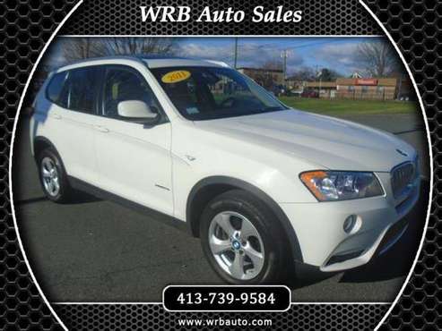 2011 BMW X3 xDrive28i - cars & trucks - by dealer - vehicle... for sale in West Springfield, MA