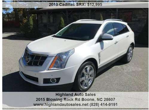 2010 Cadillac SRX Premium Collection AWD 4dr SUV 76000 Miles for sale in Boone, NC