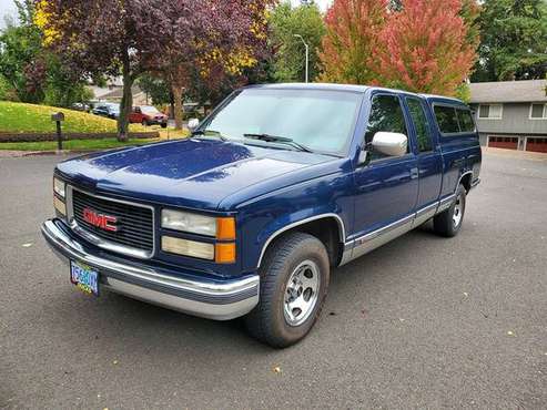 1994 GMC Sierra SLE EXT cab for sale in Beaverton, OR