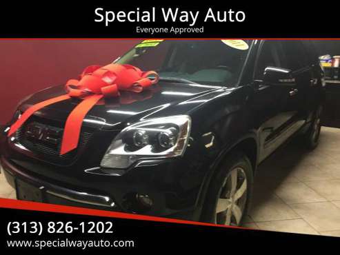 2011 GMC Acadia SLT 1 4dr SUV EVERY ONE GET APPROVED 0 DOWN - cars &... for sale in Hamtramck, MI