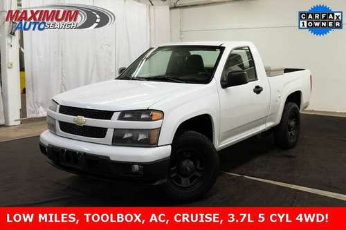 2010 Chevrolet Colorado 4x4 4WD Chevy Work Truck Standard Cab for sale in Englewood, ND