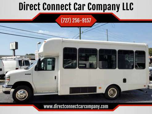 2011 Ford E350 Starcraft Shuttle Bus #1232 50k miles 13 pass Non CDL - for sale in largo, FL