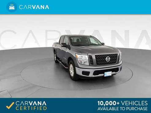 2019 Nissan Titan Crew Cab SV Pickup 4D 5 1/2 ft pickup GRAY - FINANCE for sale in Louisville, KY