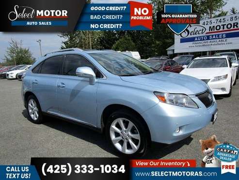2011 Lexus RX 350 Base AWDSUV FOR ONLY 379/mo! - - by for sale in Lynnwood, WA
