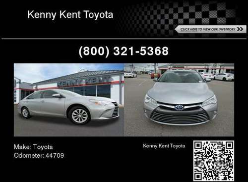 2016 Toyota Camry Hybrid LE for sale in Evansville, IN