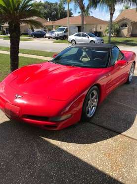 2001 CORVETTE CONVERTIBLE - C5 6 speed NEGOTIABLE for sale in New Port Richey , FL