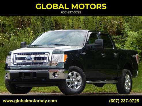 2013 FORD F-150 XLT *SHARP SOLID TRUCK*GREEN METALLIC* for sale in binghamton, NY