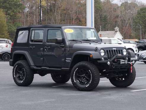 2017 Jeep Wrangler Unlimited Unlimited Sport 4WD - cars & trucks -... for sale in Southern Pines, NC
