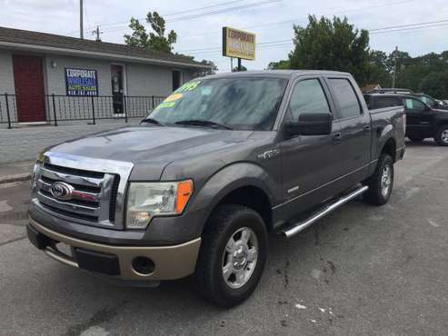 HURRY! 2011 FORD F150 XLT SUPERCREW CAB 4 DOOR 4X4 TRUCK - cars & for sale in Wilmington, NC