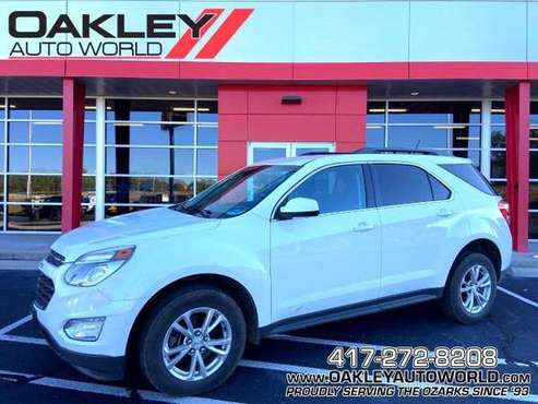 2017 Chevy Chevrolet Equinox AWD LT suv White - - by for sale in Branson West, AR