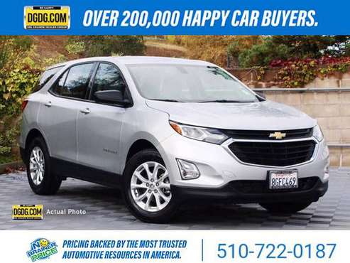 2019 Chevy Chevrolet Equinox LS hatchback Silver Ice Metallic - cars... for sale in Vallejo, CA