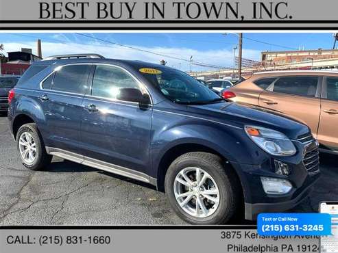 2017 Chevrolet Chevy Equinox AWD 4dr LT w/2FL - - by for sale in Philadelphia, PA