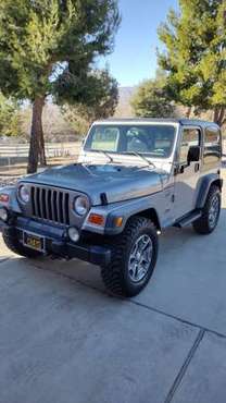 2001 Jeep Wrangler Sport 6cy 4x4 5speed for sale in Acton, CA