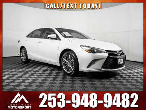 2016 *Toyota Camry* SE FWD - cars & trucks - by dealer - vehicle... for sale in PUYALLUP, WA