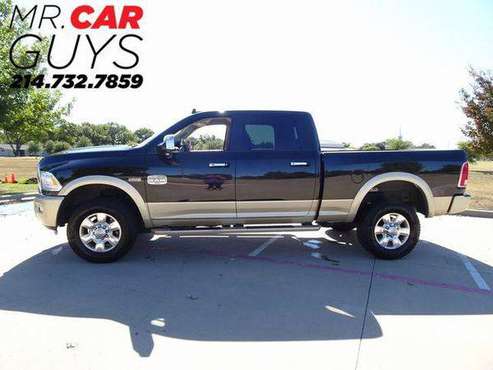2016 Ram 2500 Laramie Longhorn Rates start at 3.49% Bad credit also... for sale in McKinney, TX