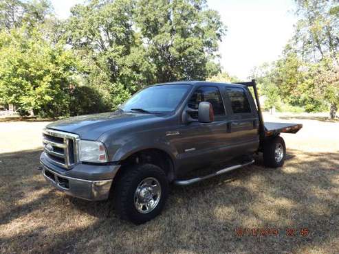 2007 FORD F250 XLT FX4 DIESEL, FLATBED, GREAT DEAL ! for sale in Experiment, GA