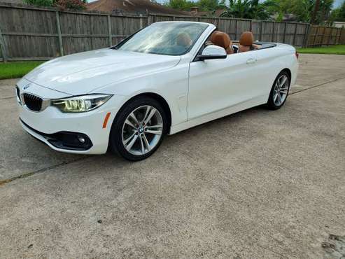 2018 BMW 430I CONVERTIBLE CLEAR TITLE *WARRANTY* 1-OWNER for sale in Houston, TX