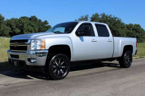 SILVER BULLET! 2014 CHEVY 2500HD LTZ 4X4 6.6L DURAMAX NEW 20"FUEL'S!!! for sale in Temple, TX
