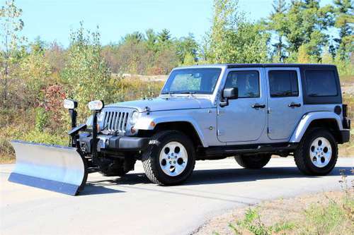 * 2013 JEEP WRANGLER UNLIMITED FREEDOM ED 4X4 * 91k One Owner 6' PLOW for sale in Hampstead, NH