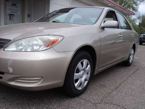 2002 TOYOTA CAMRY LE - - by dealer - vehicle for sale in Ham Lake, MN