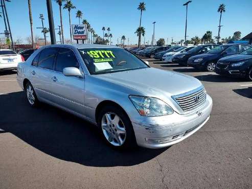 2004 Lexus LS 430 4dr Sdn FREE CARFAX ON EVERY VEHICLE - cars & for sale in Glendale, AZ