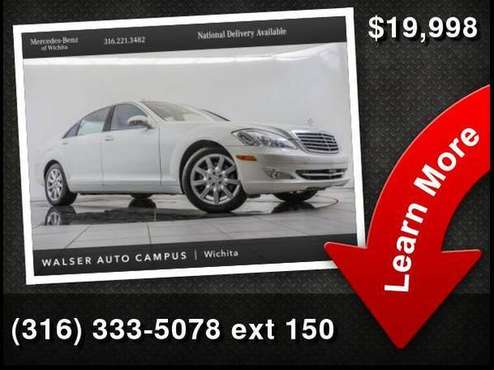 2007 Mercedes-Benz S-Class 5 5L V8 - - by dealer for sale in Wichita, OK