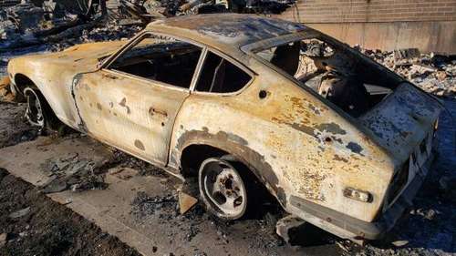 1972 Datsun 240Z Fire damaged body panels for sale in Louisville, CO