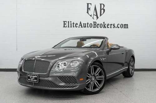 2017 Bentley Continental GT Convertible Granit for sale in Gaithersburg, District Of Columbia