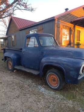 1955 Ford truck project truck, patina or restore for sale in Chadwick, MO