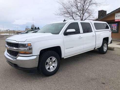 2016 Chevy Silveraado 1500 Crew Cab LT 4X4 with 81K Miles - cars & for sale in Idaho Falls, ID