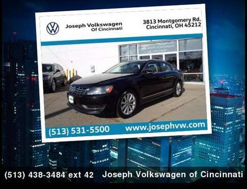 2012 Volkswagen VW Passat Sel - cars & trucks - by dealer - vehicle... for sale in Cincinnati, OH
