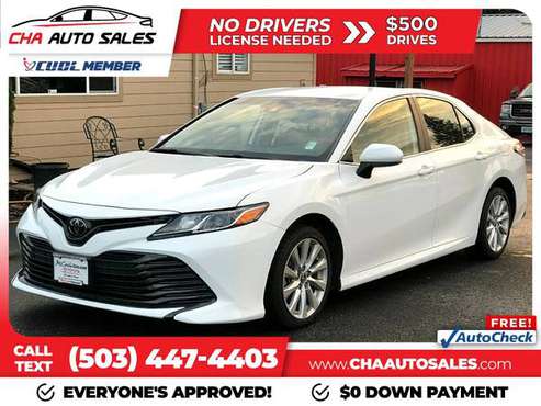 2019 Toyota Camry LE FOR ONLY $280/mo! - cars & trucks - by dealer -... for sale in Milwaukie, OR