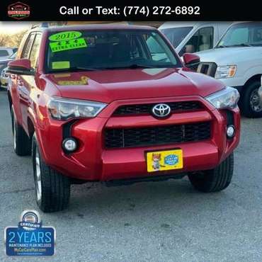 2015 Toyota 4Runner SR5 - - by dealer - vehicle for sale in Milford, MA
