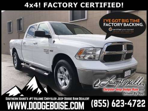 2019 Ram 1500 Classic Crew Cab SLT 4x4 FACTORY CERTIFIED! for sale in Boise, ID