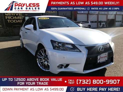 2014 Lexus GS 350 FOR ONLY 363/mo! - - by dealer for sale in south amboy, NJ
