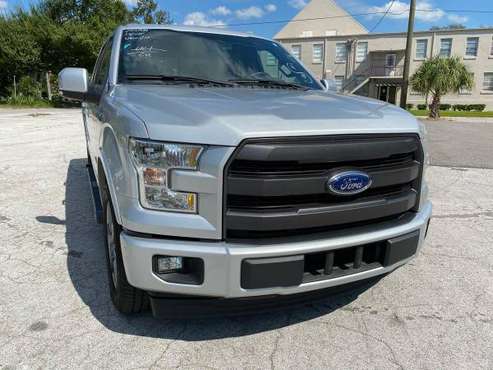 2017 Ford F-150 F150 F 150 Lariat 4x2 4dr SuperCrew 5.5 ft. SB 100%... for sale in TAMPA, FL