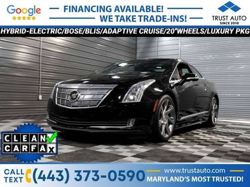 2014 Cadillac ELR Plug-In Hybrid Coupe wLuxury Pkg for sale in Sykesville, MD