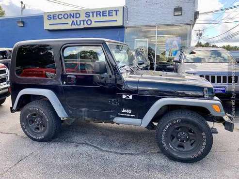 2006 Jeep Wrangler X 2dr Suv 4wd Clean Carfax for sale in Manchester, MA