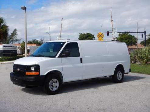 2014 Chevrolet Express 3500 Cargo Van Extended 6 0L V8 Gas 1 Owner for sale in Pompano Beach, FL