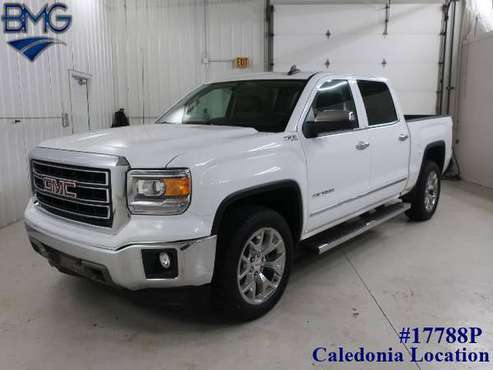 2015 GMC Sierra 1500 SLT Crew Cab 4WD Loaded 85,000 Miles Clean for sale in Caledonia, IN