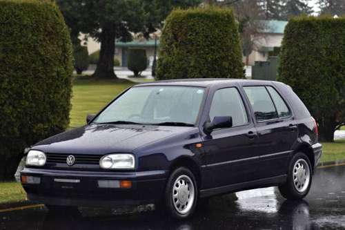 RHD 1995 Volkswagen Golf GLI *13k Original Miles* - cars & trucks -... for sale in Ferndale, WA