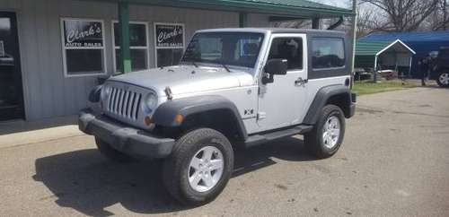 2009 JEEP WRANGLER X 4X4 - - by dealer - vehicle for sale in LAKEVIEW, MI