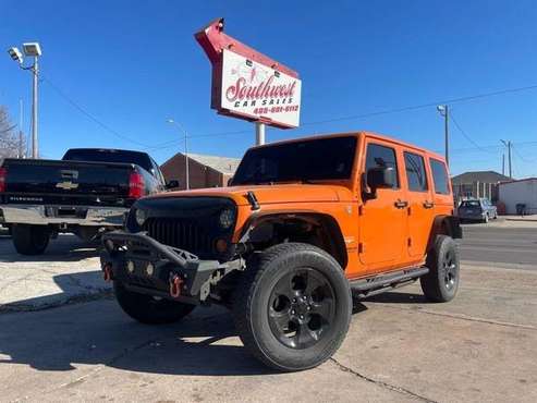 2012 Jeep Wrangler Unlimited Sahara 4x4 4dr SUV - Home of the ZERO for sale in Oklahoma City, OK