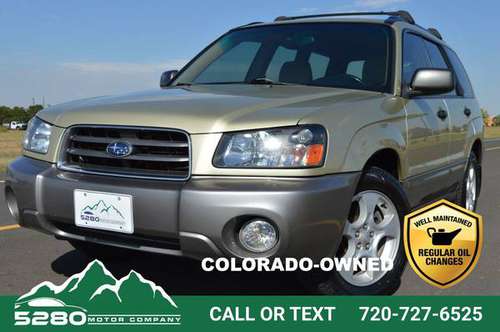 2003 Subaru Forester XS ACCIDENT-FREE COLORADO-OWNED FORESTER 25XS for sale in Longmont, CO