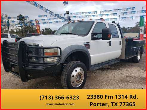2008 Ford F450 Super Duty Crew Cab & Chassis - Financing Available!... for sale in Porter, TX