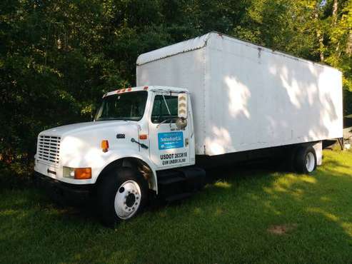 96 Intl 24ft Box Truck-Low Miles-New Tires for sale in Whigham, FL