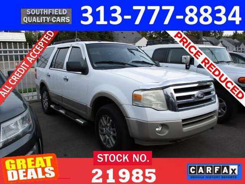 👍2010 FORD EXPEDITION Bad Credit Ok Guaranteed Financing $500 Down... for sale in Southfield, MI