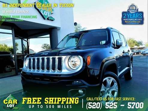 245/mo - 2015 Jeep Renegade Limited - - by dealer for sale in Tucson, AZ